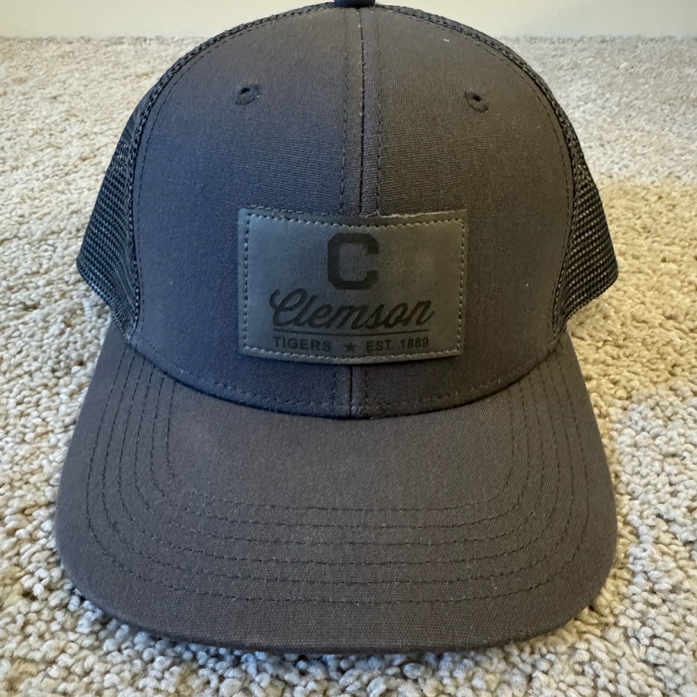 Clemson Tigers Legacy Gray Trucker Cap